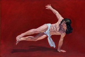 Cosmo Sarson - Breakdancing Jesus (Red/Rot)