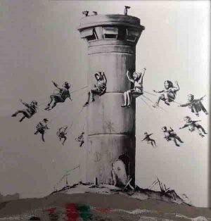 Banksy - Box set unique (30cm x 30cm)