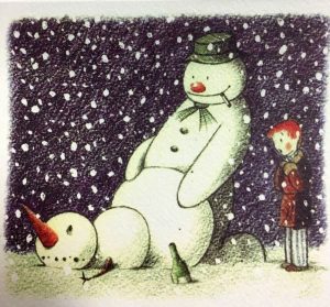 Banksy - Rude Snowman (Grußkarte) full