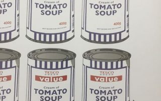 Banksy - Tesco Soup Cans (2x2)
