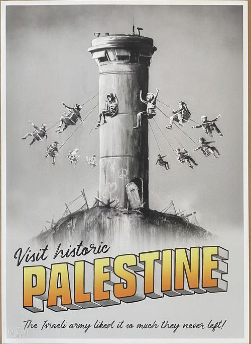 Banksy - X Walled Off - Palestine (full view)