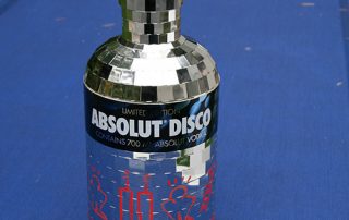 Francis Tucker – Absolut Disco (flask, 2009)