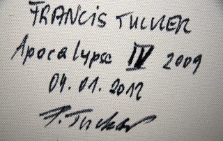 Francis Tucker - Apocalypse 2009 IV (signature)