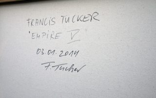 Francis Tucker - Esprit V backside signature