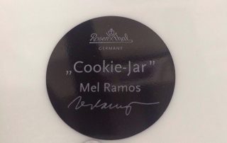 Mel Ramos - Cookie-Jar (plate)