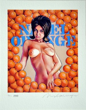 Mel Ramos - Navel Orange (2013)