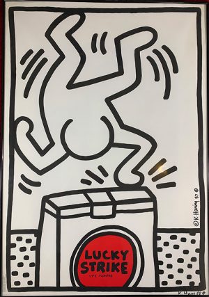 Keith Haring - Lucky Strike (Weiß) (full)