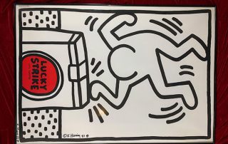 Keith Haring - Lucky Strike (Weiß)