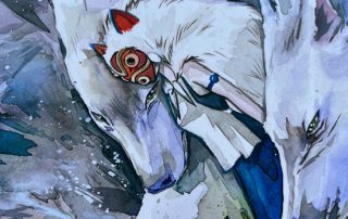 Lora Zombie - Princess Mononoke - zoomed in details