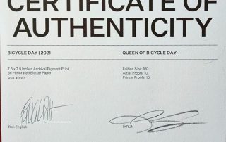 Ron English - Queen of Bicycle (COA)