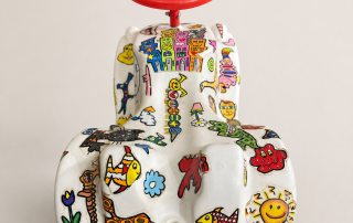 Vintage-Bobby-Car im Galeriestudio